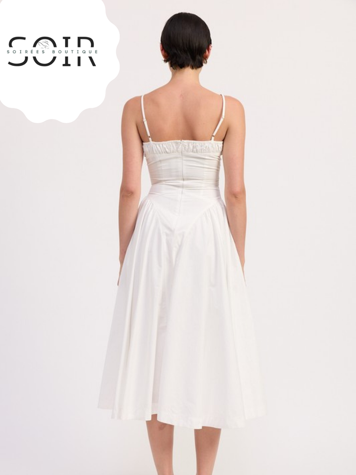 Cinched Reverie Bustier Dress