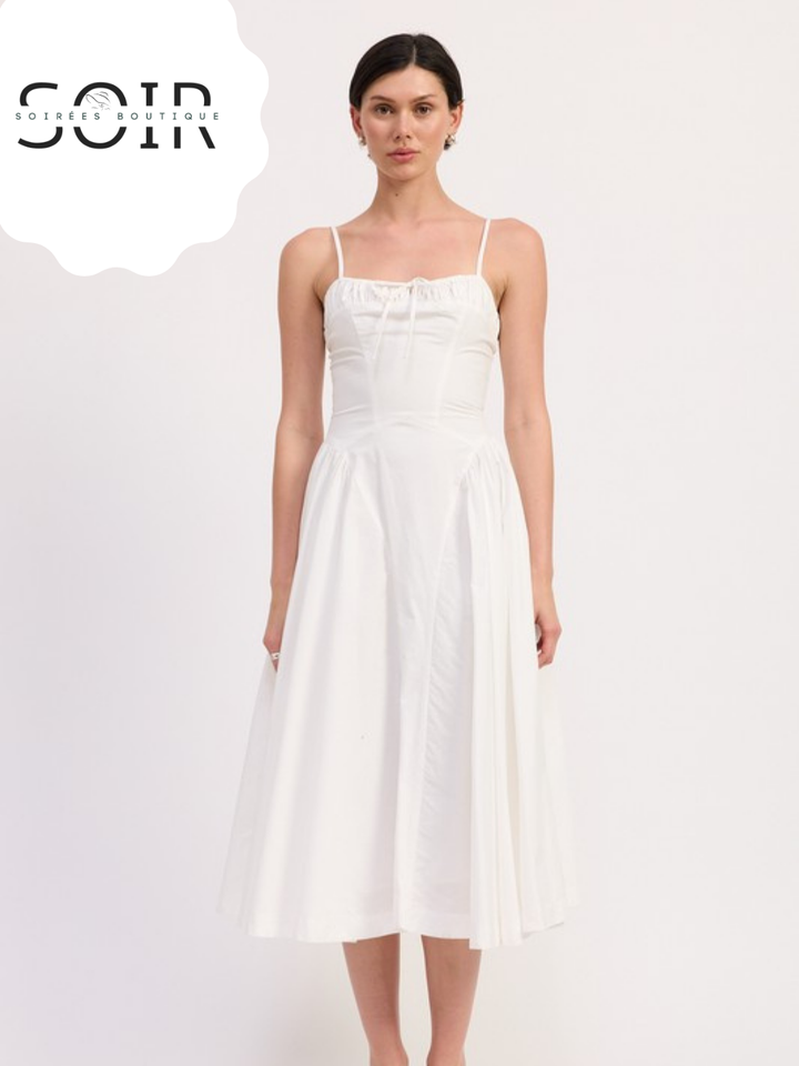 Cinched Reverie Bustier Dress