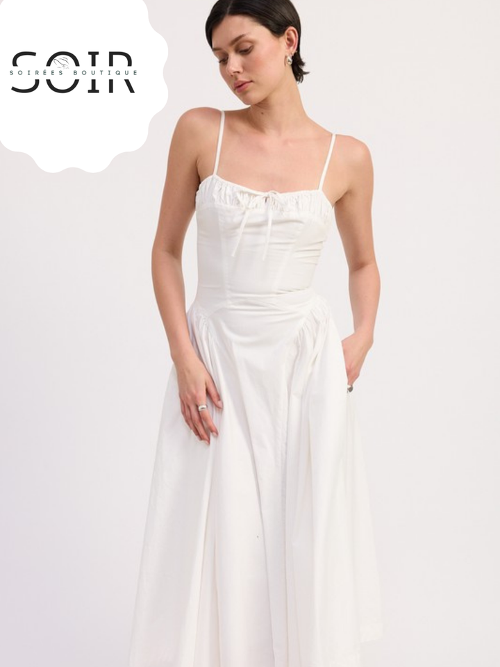 Cinched Reverie Bustier Dress