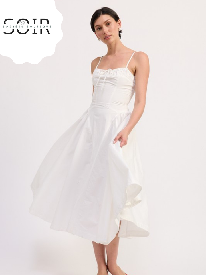 Cinched Reverie Bustier Dress