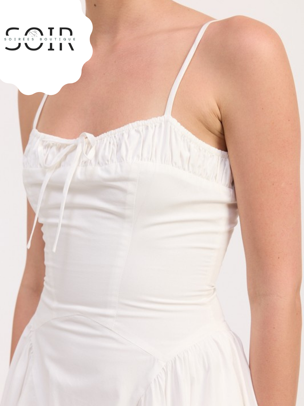 Cinched Reverie Bustier Dress