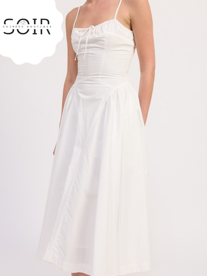 Cinched Reverie Bustier Dress