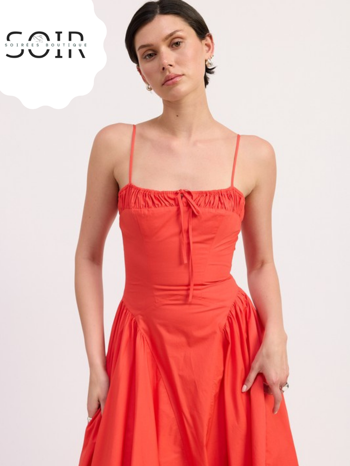 Cinched Reverie Bustier Dress
