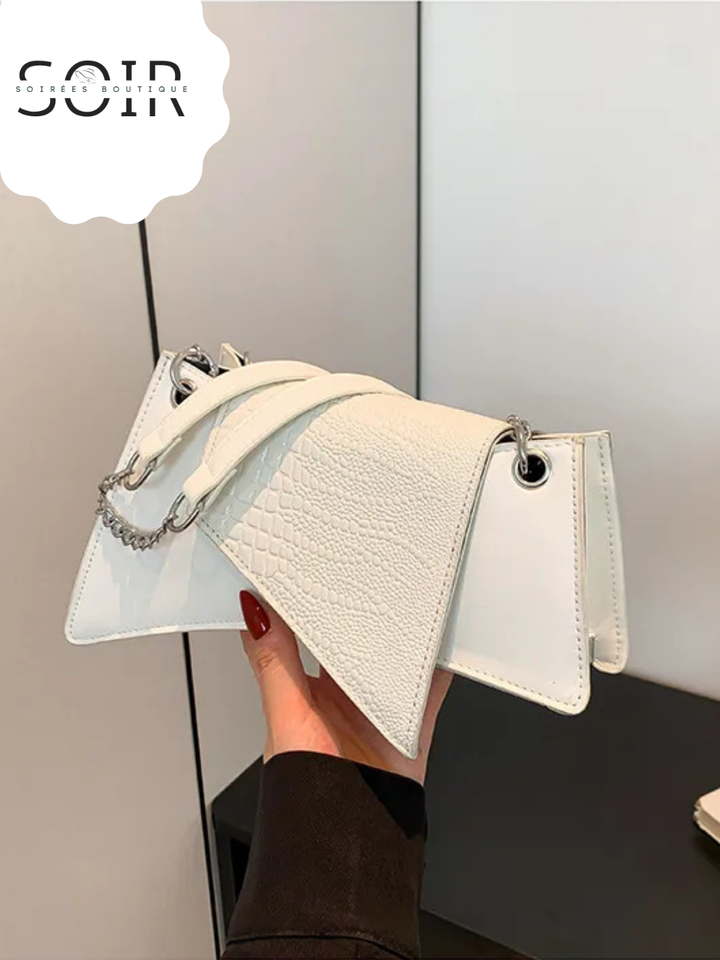 Croc Charmé Vintage Style Streetwear Shoulder Bag