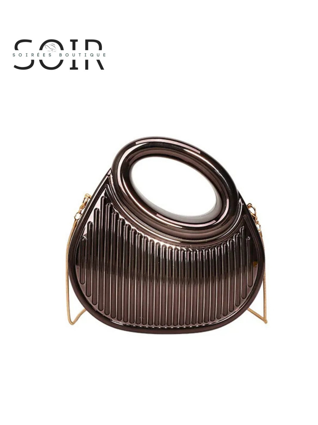 Lunar Luxe Acrylic Crossbody Bag