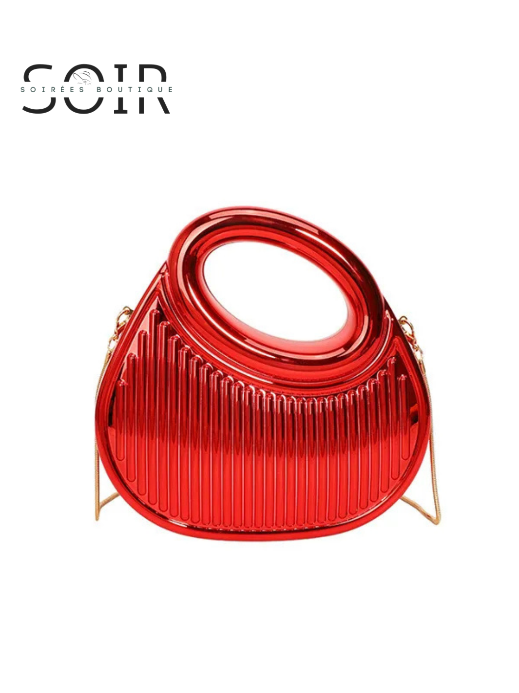 Lunar Luxe Acrylic Crossbody Bag
