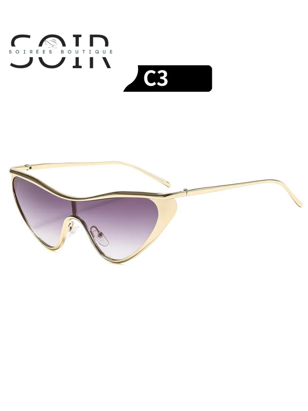Golden Flutter Sunglasses