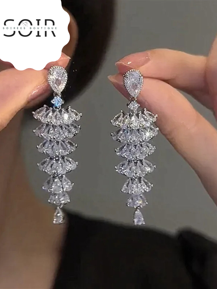 Starlit Pines Drop Earrings