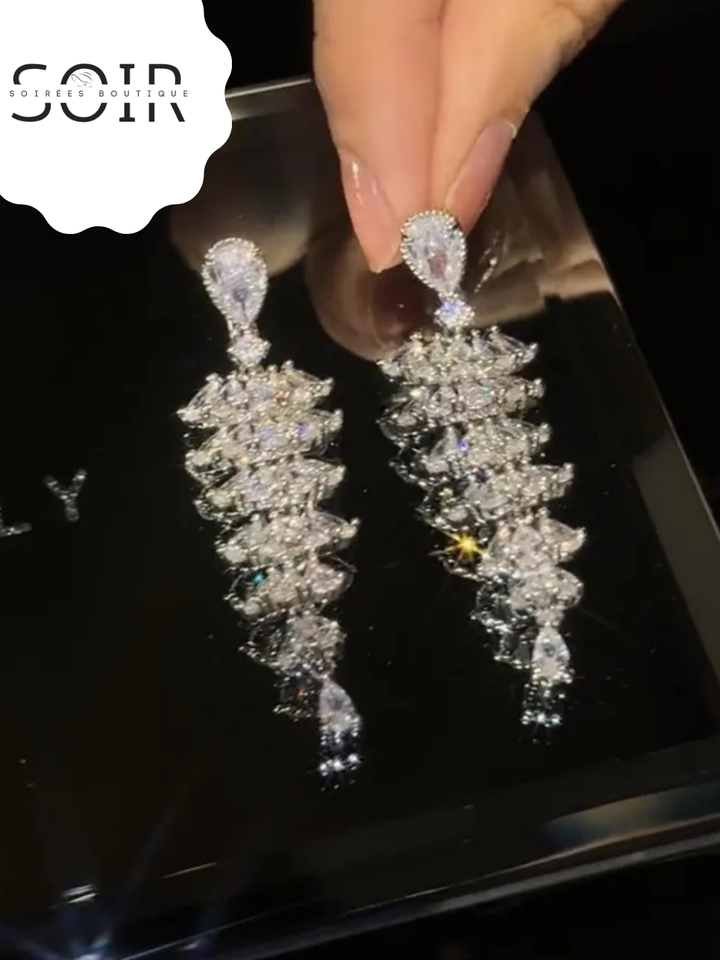 Starlit Pines Drop Earrings