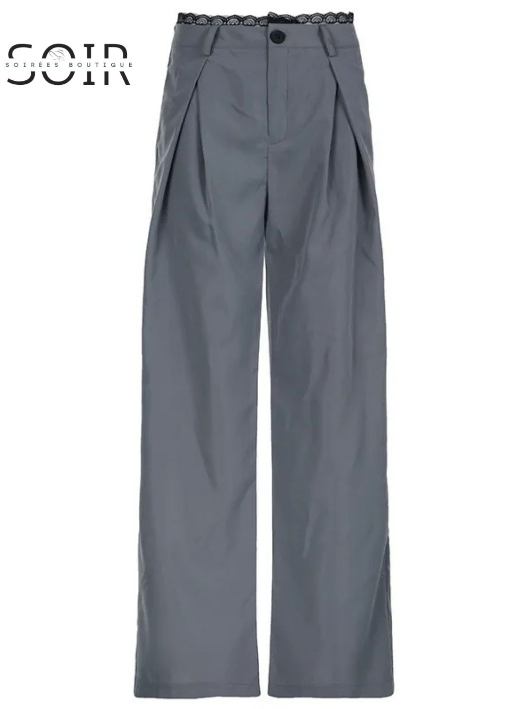 Lace Phantom Straight Leg Trousers