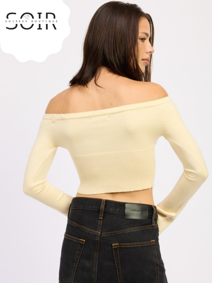 Belladone Charm Off the Shoulder Top
