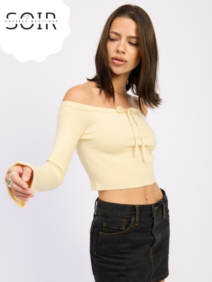 Belladone Charm Off the Shoulder Top