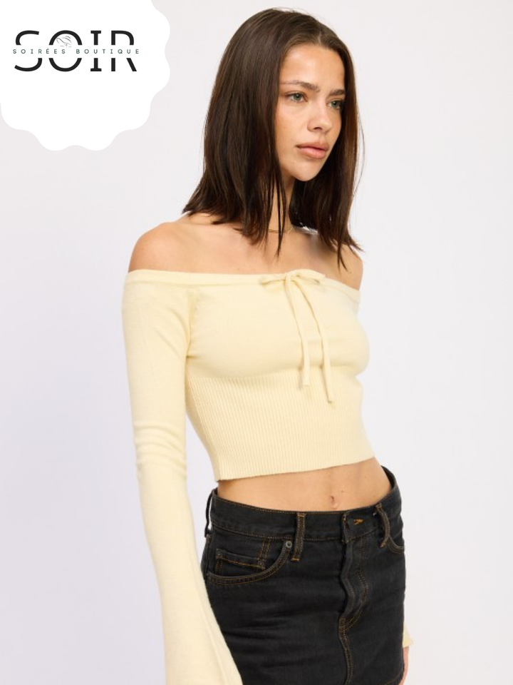 Belladone Charm Off the Shoulder Top