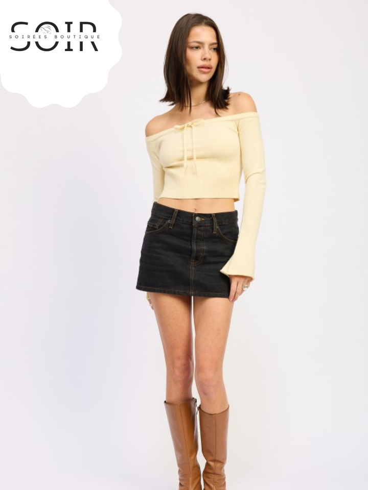 Belladone Charm Off the Shoulder Top