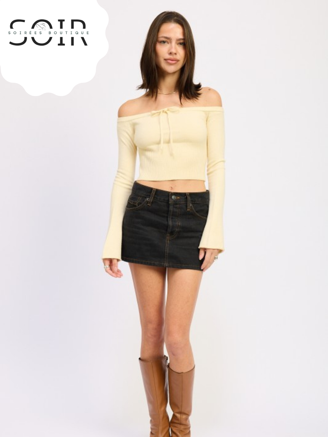Belladone Charm Off the Shoulder Top