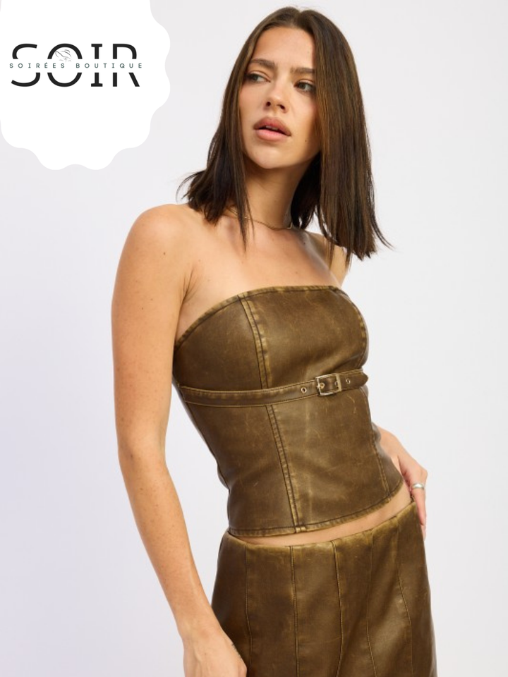 Afterglow Pleat Low Rise Mini Pleated Skirt