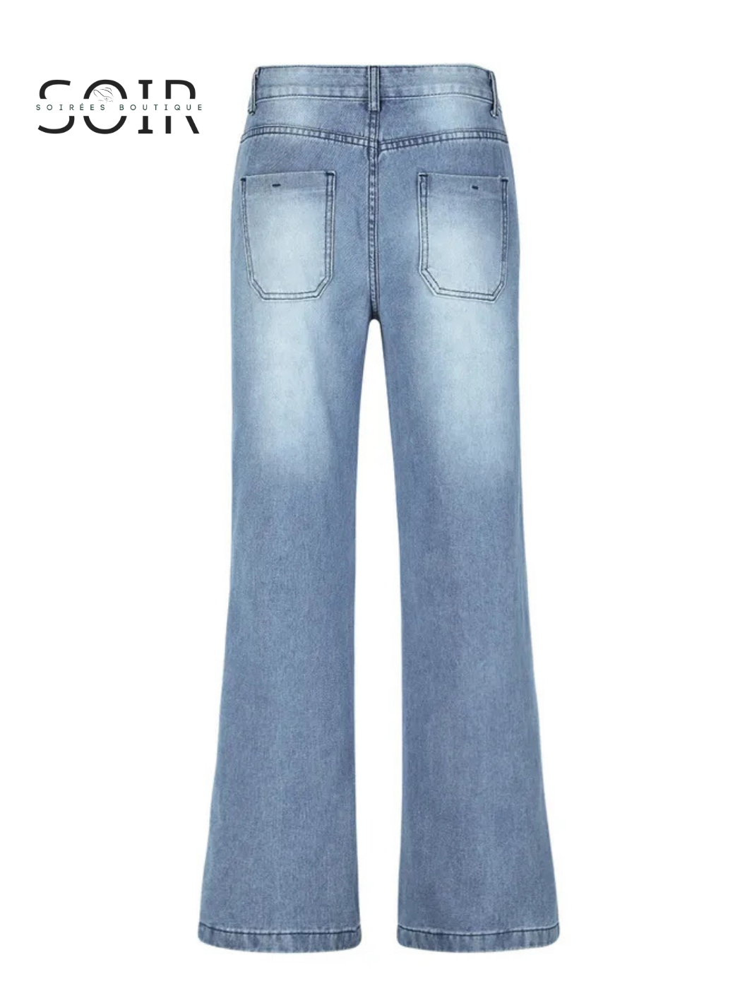 Denim Dérive High Waist Wide Leg Jeans