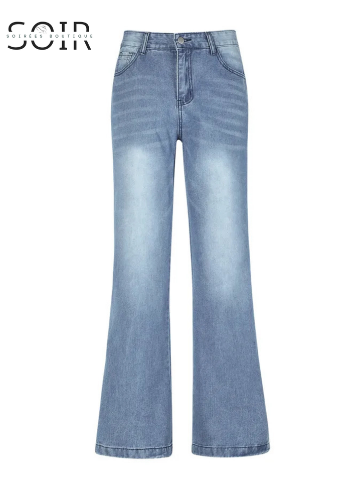 Denim Dérive High Waist Wide Leg Jeans