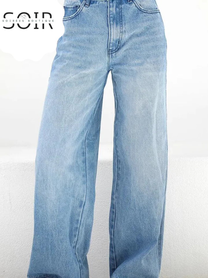 Denim Dérive High Waist Wide Leg Jeans