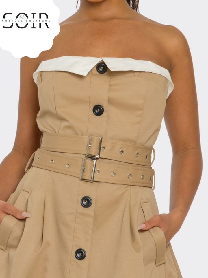 The Unspoken Authority Trench Maxi