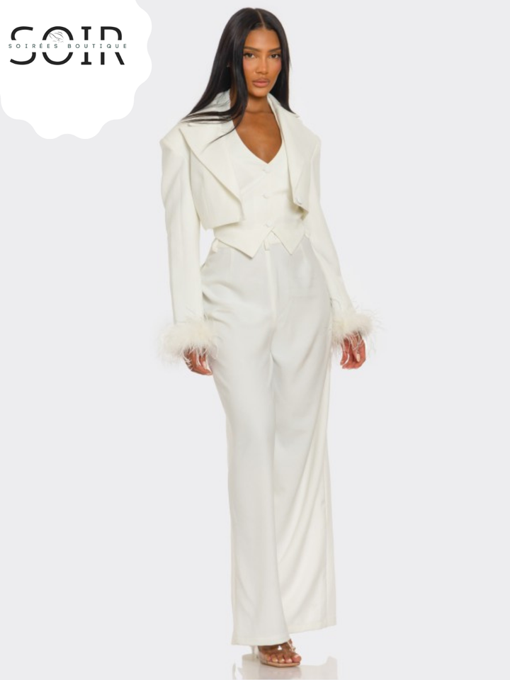 Ivory Dominion Three-Piece Set