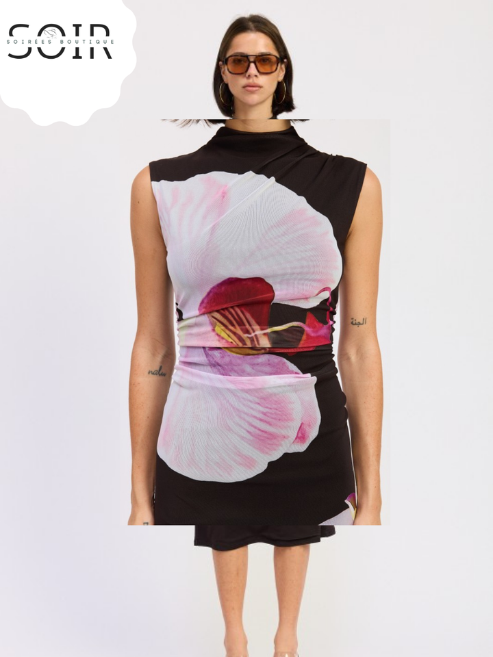 Ethereal Garden Mesh Midi