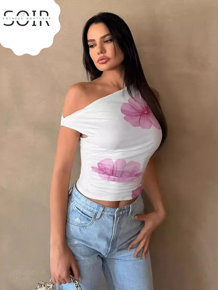 Hibiscus Cut: The Sovereign Cinch Top