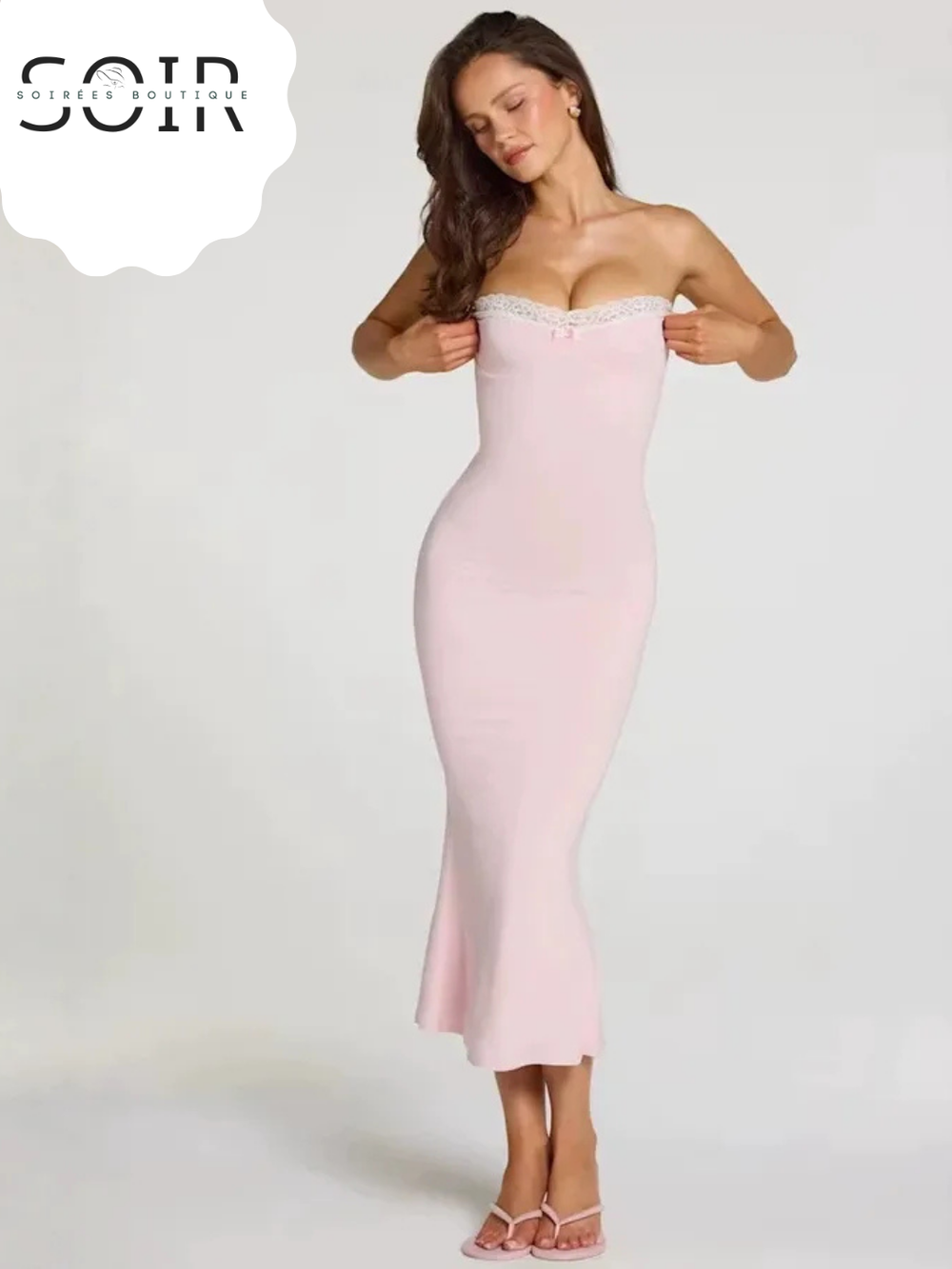 The Rosalie Lace Contour Dress