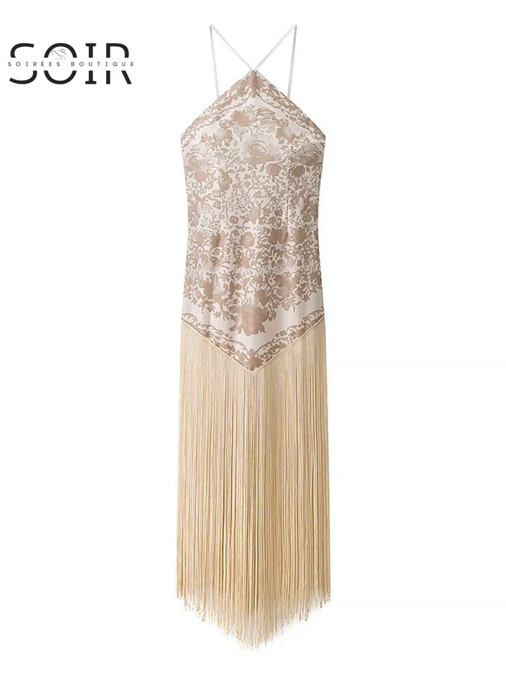 The Solenne Tassel Dress