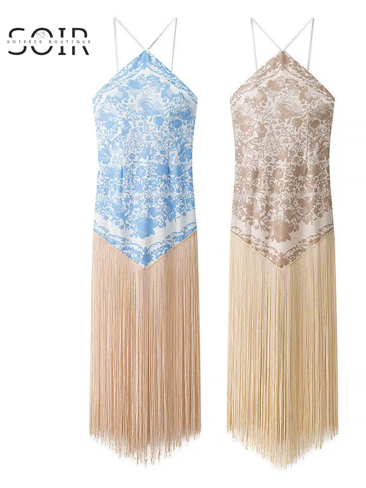 The Solenne Tassel Dress