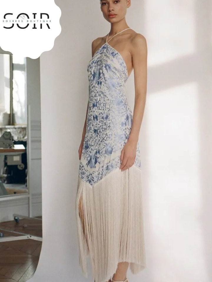 The Solenne Tassel Dress