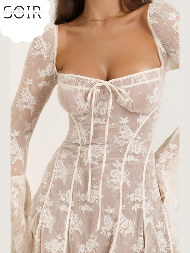 The Fawnelle Lace Mini Dress