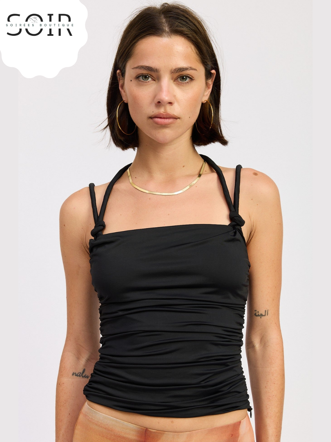 The Sorella Rope Halter Top