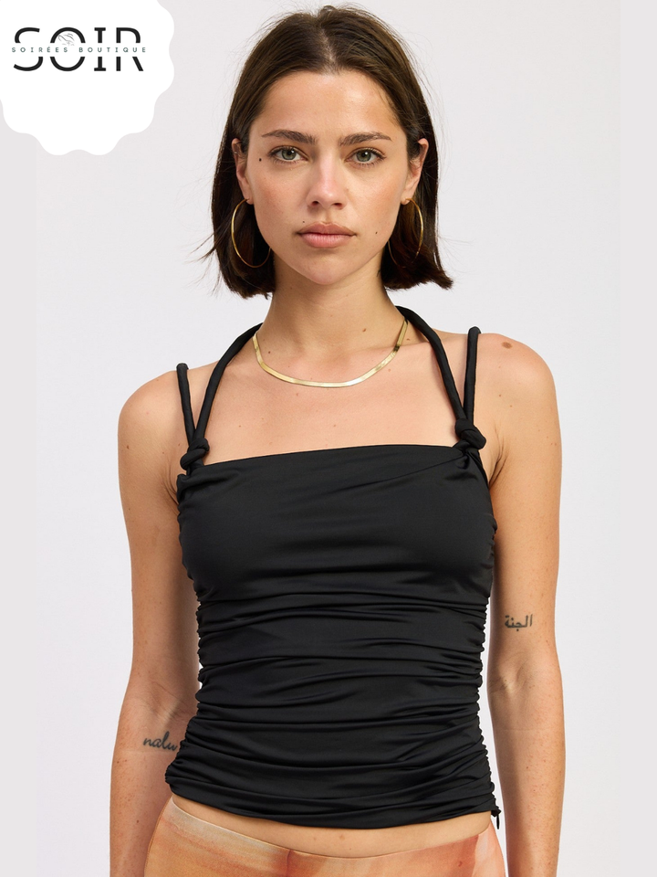 The Sorella Rope Halter Top