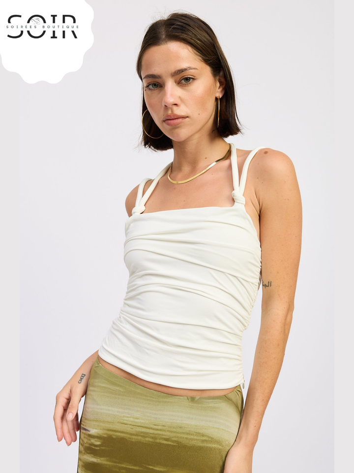 The Sorella Rope Halter Top