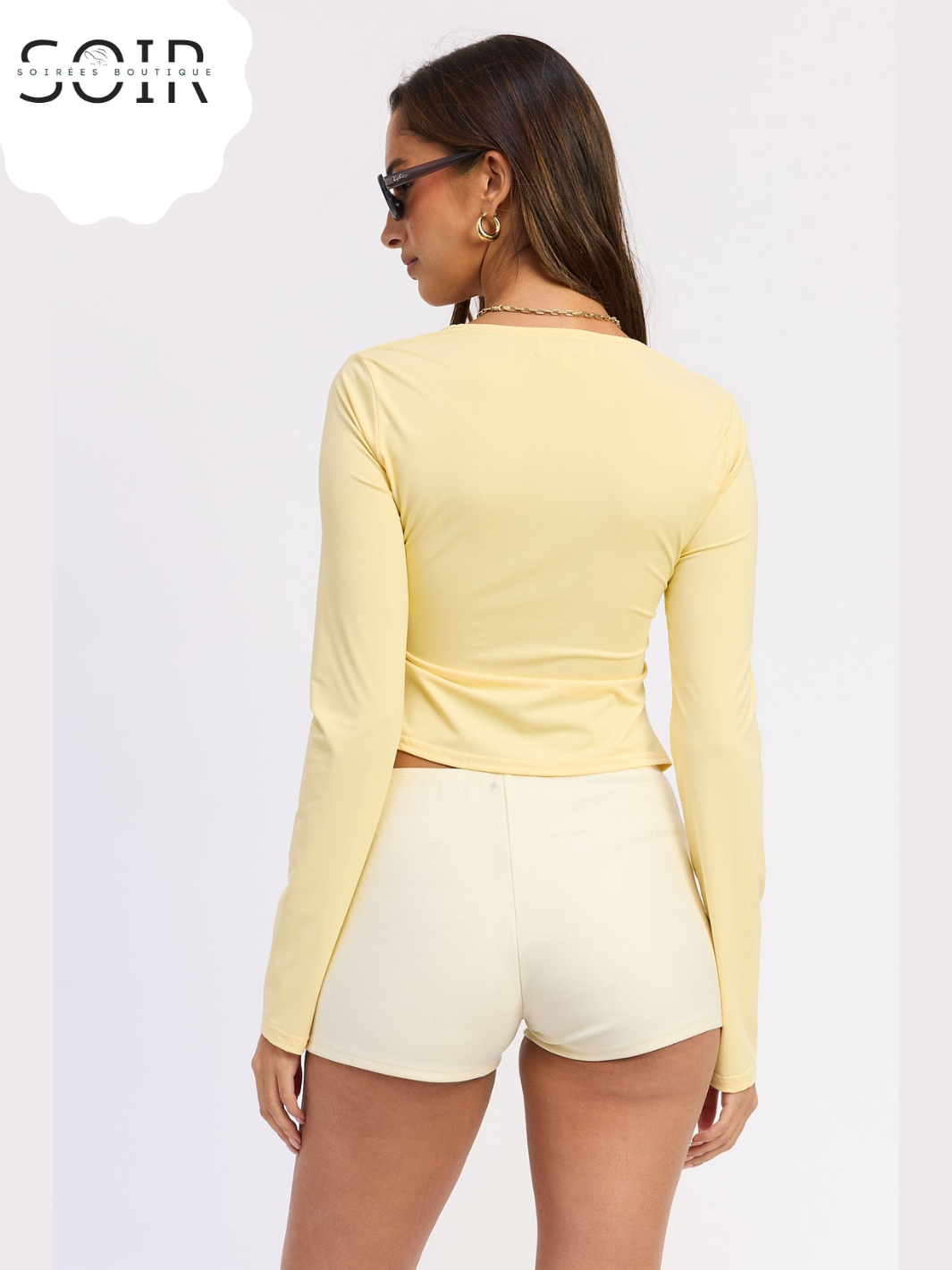 The Vanta Ring Ruched Top