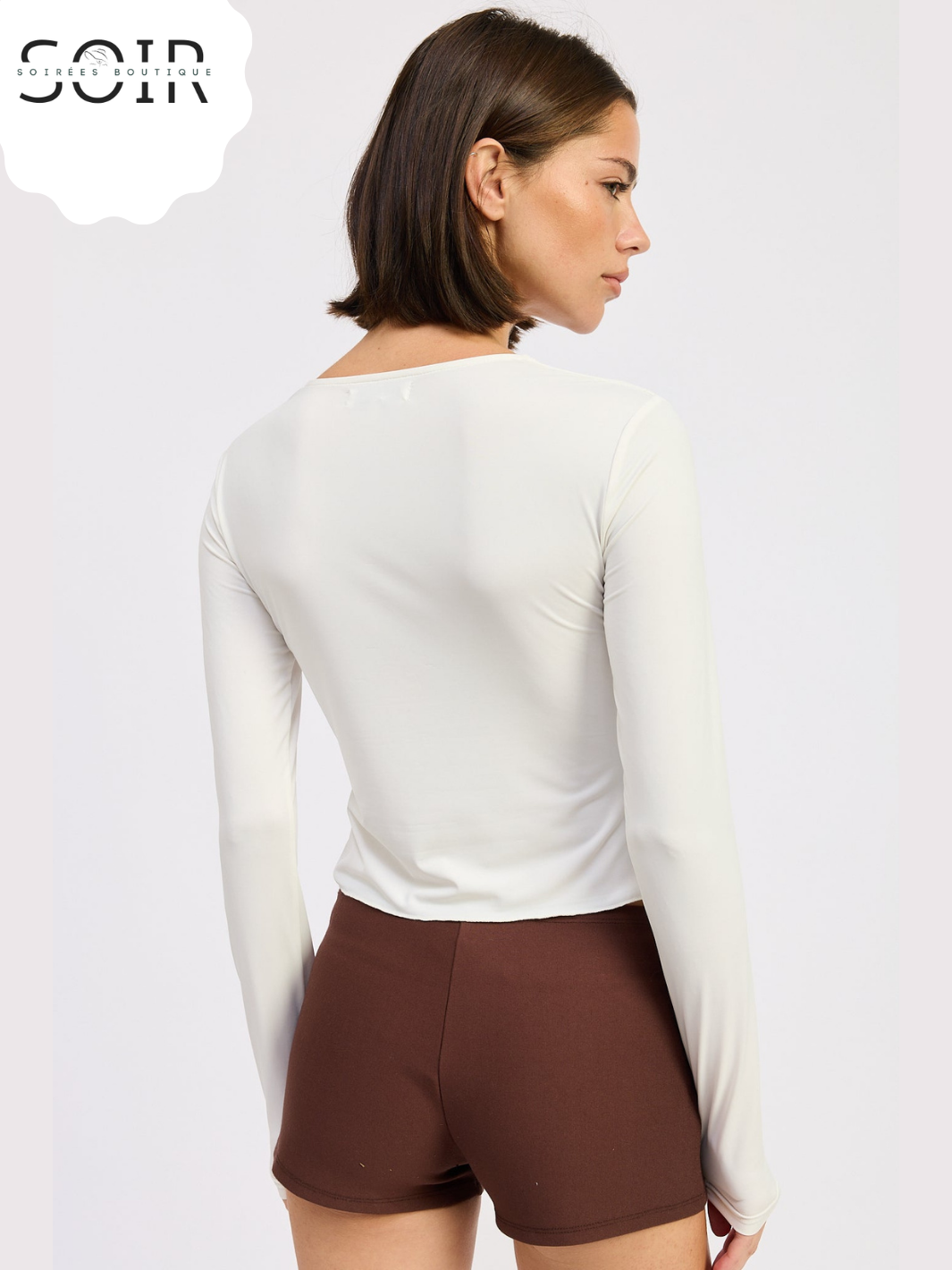 The Vanta Ring Ruched Top