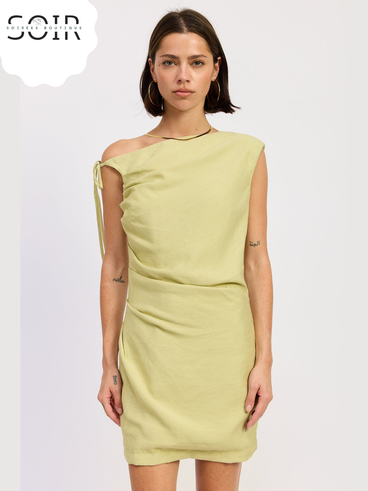 The Vespera Asymmetry Mini Dress