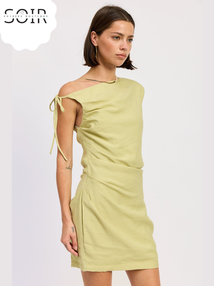The Vespera Asymmetry Mini Dress