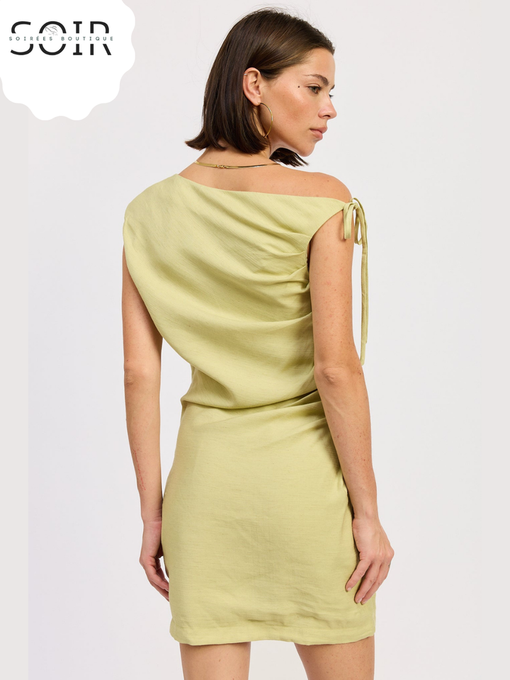 The Vespera Asymmetry Mini Dress