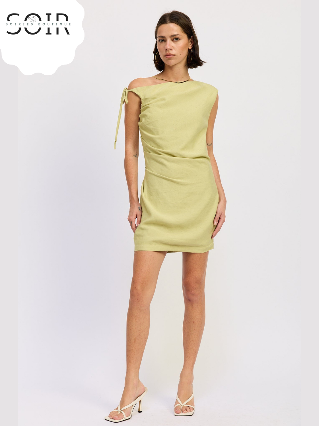 The Vespera Asymmetry Mini Dress