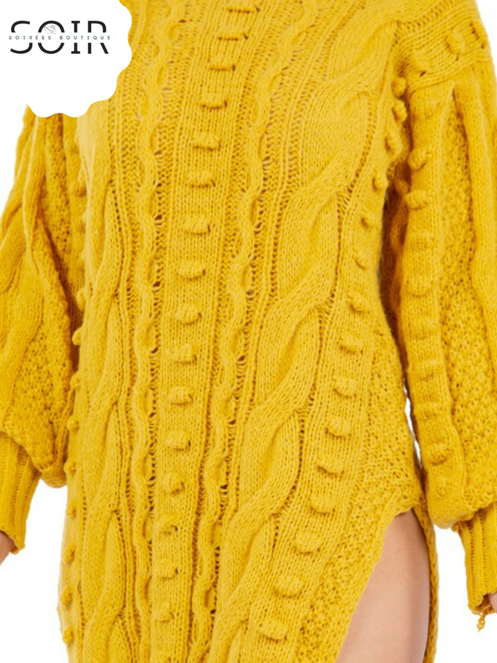 The Marigold Muse Sweater Dress