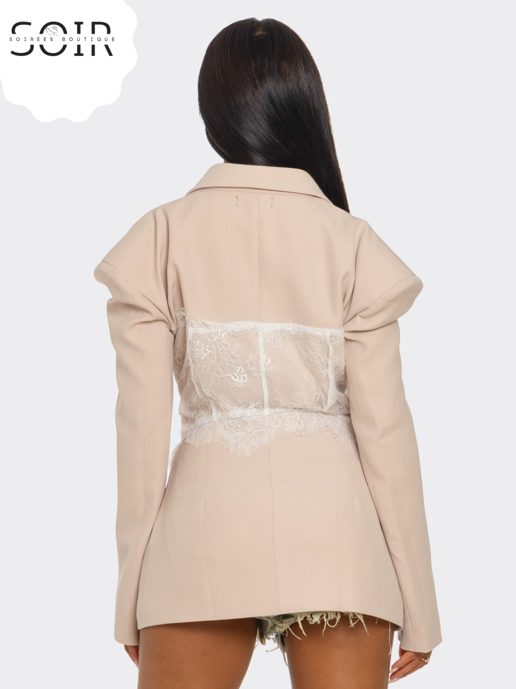 The Maison Élan Lace Blazer