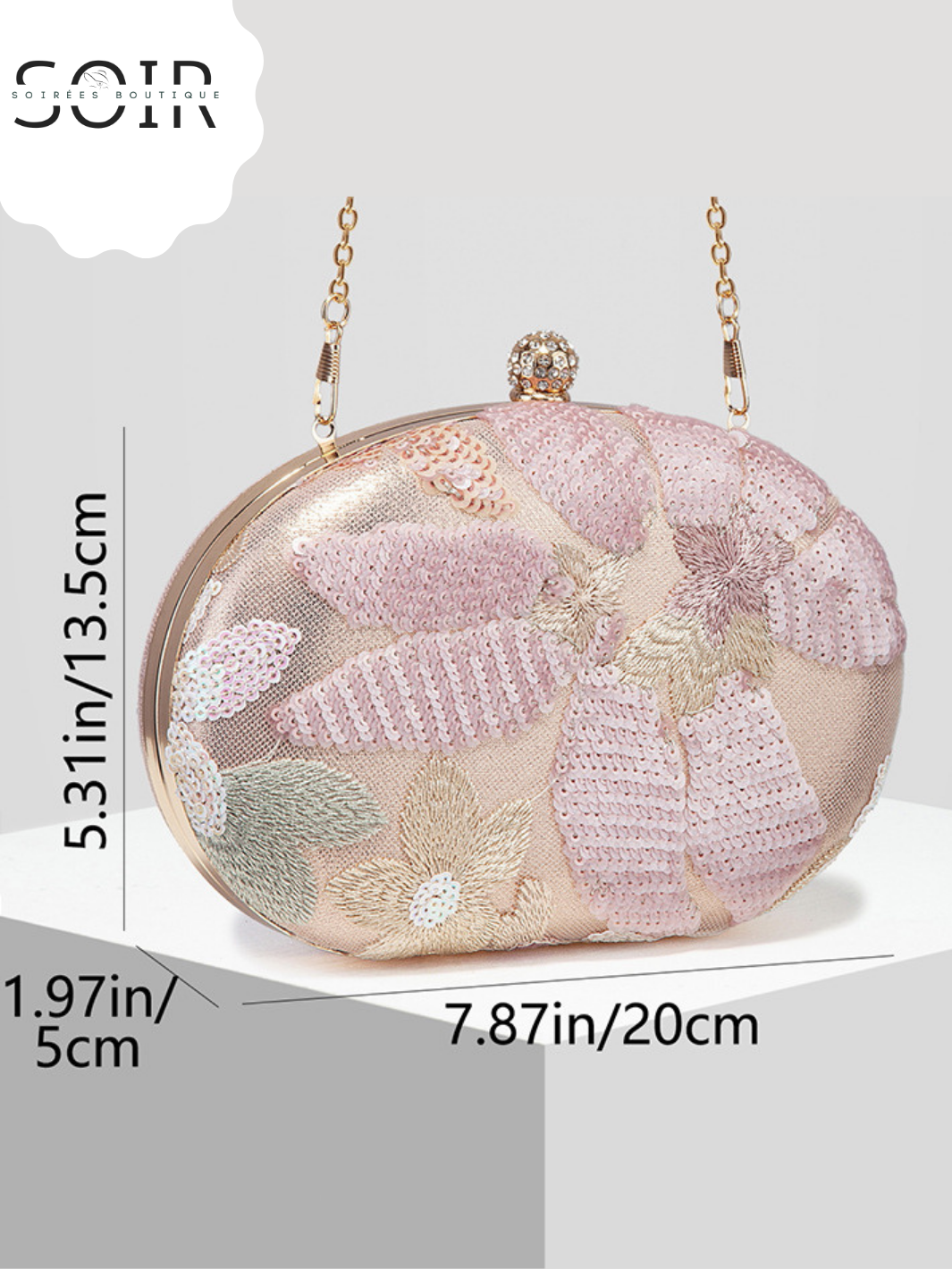 The Gilded Petaline Bag
