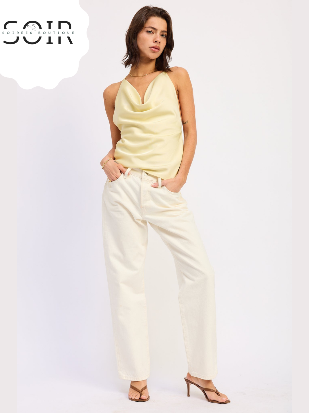 The Swayback Satin Top