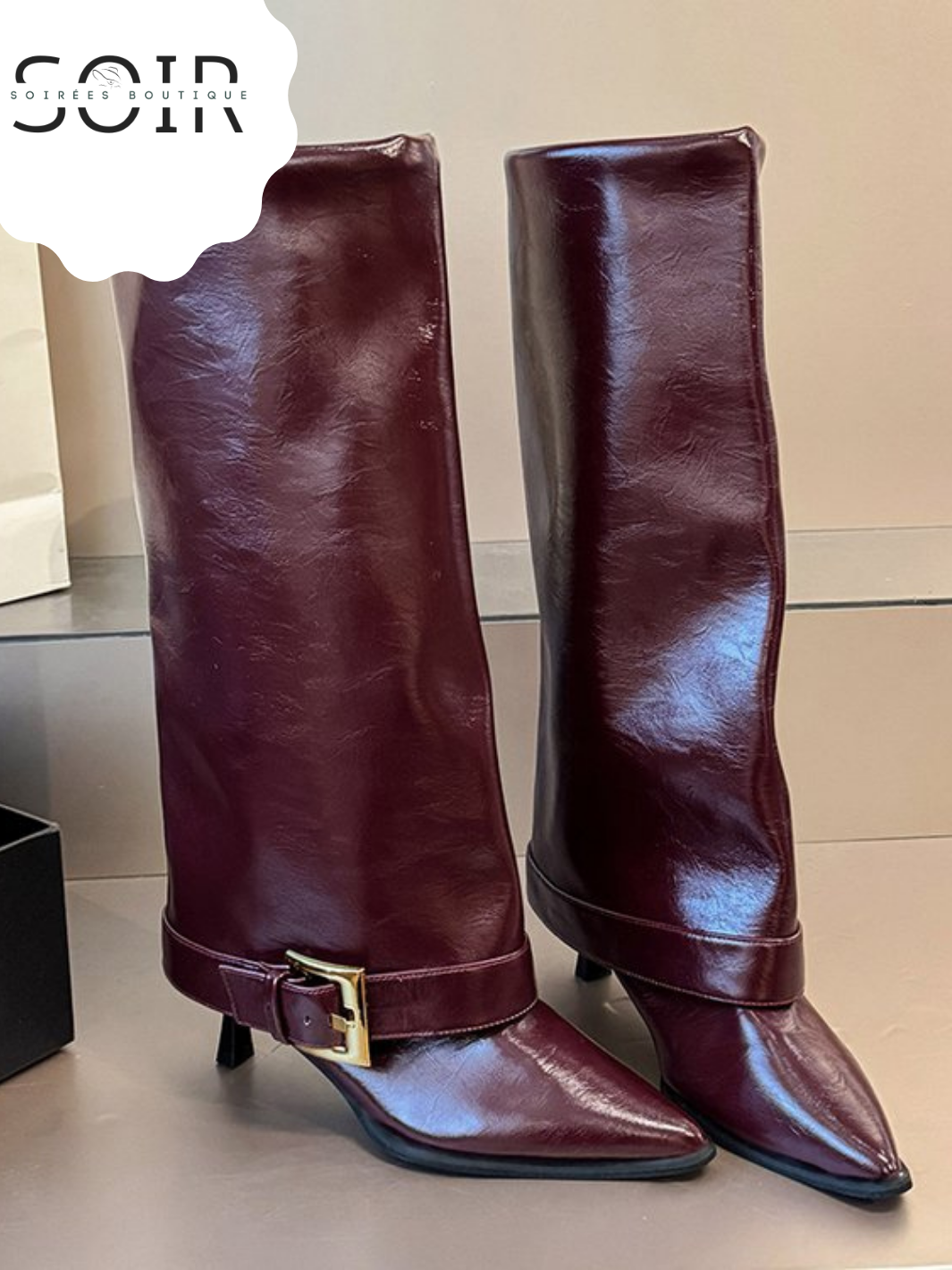 The Bordeaux Alibi Boots