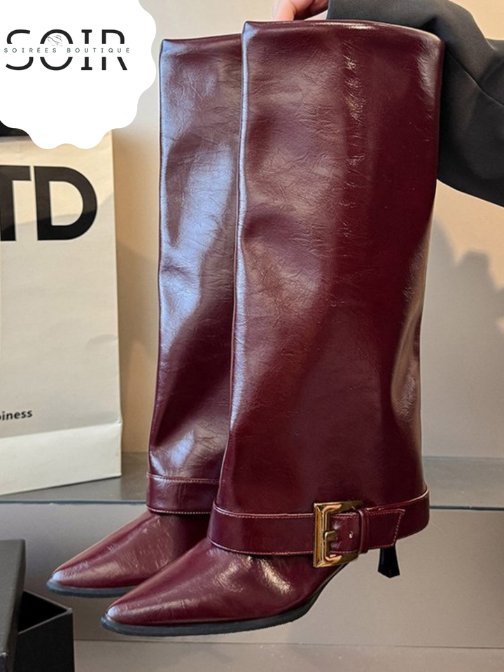 The Bordeaux Alibi Boots