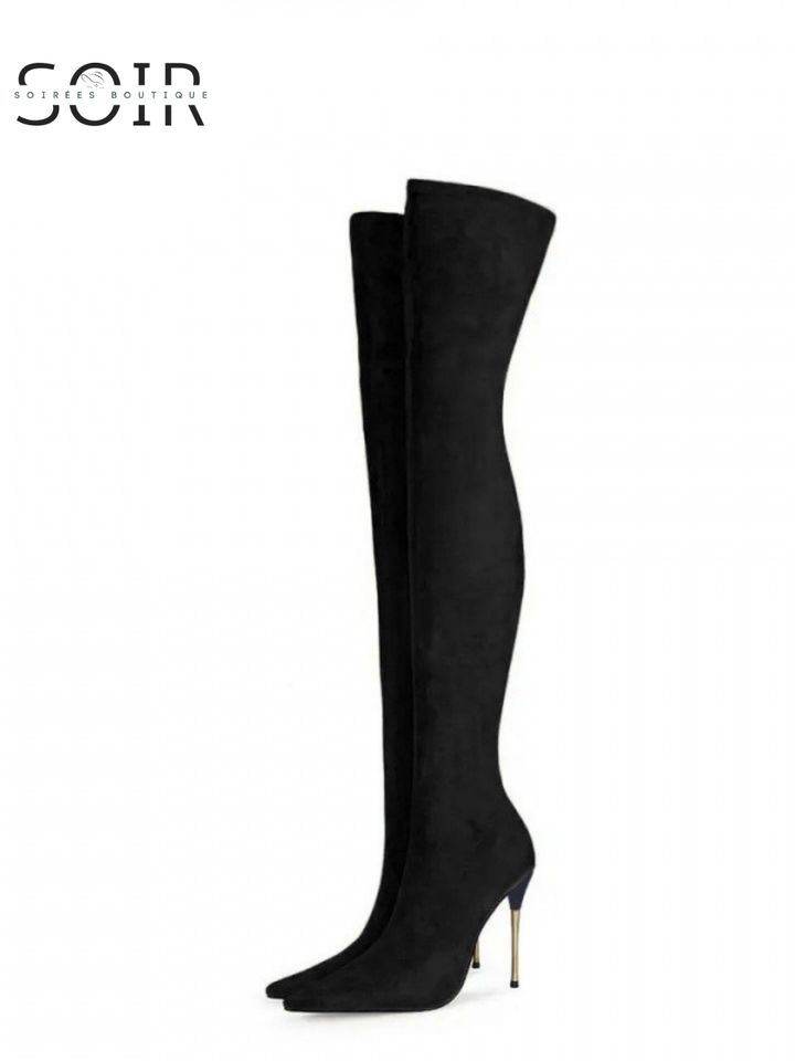 The November Kiss | Women’s Over-the-Knee Suede Stiletto Boots