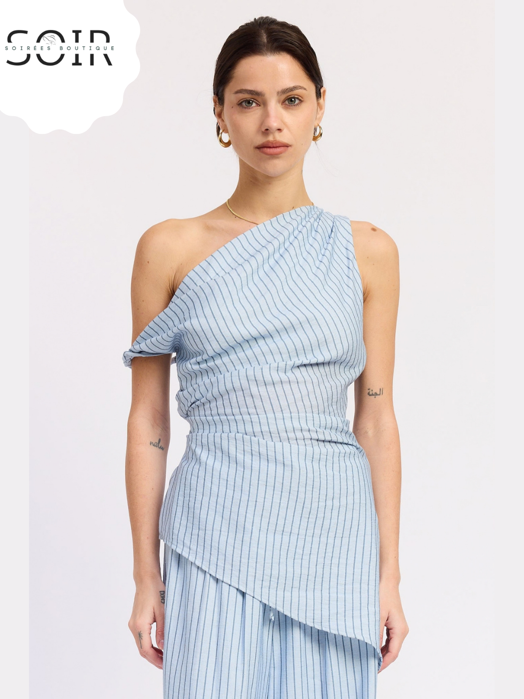 The One-Sided Story | Women’s Asymmetrical Tunic Top