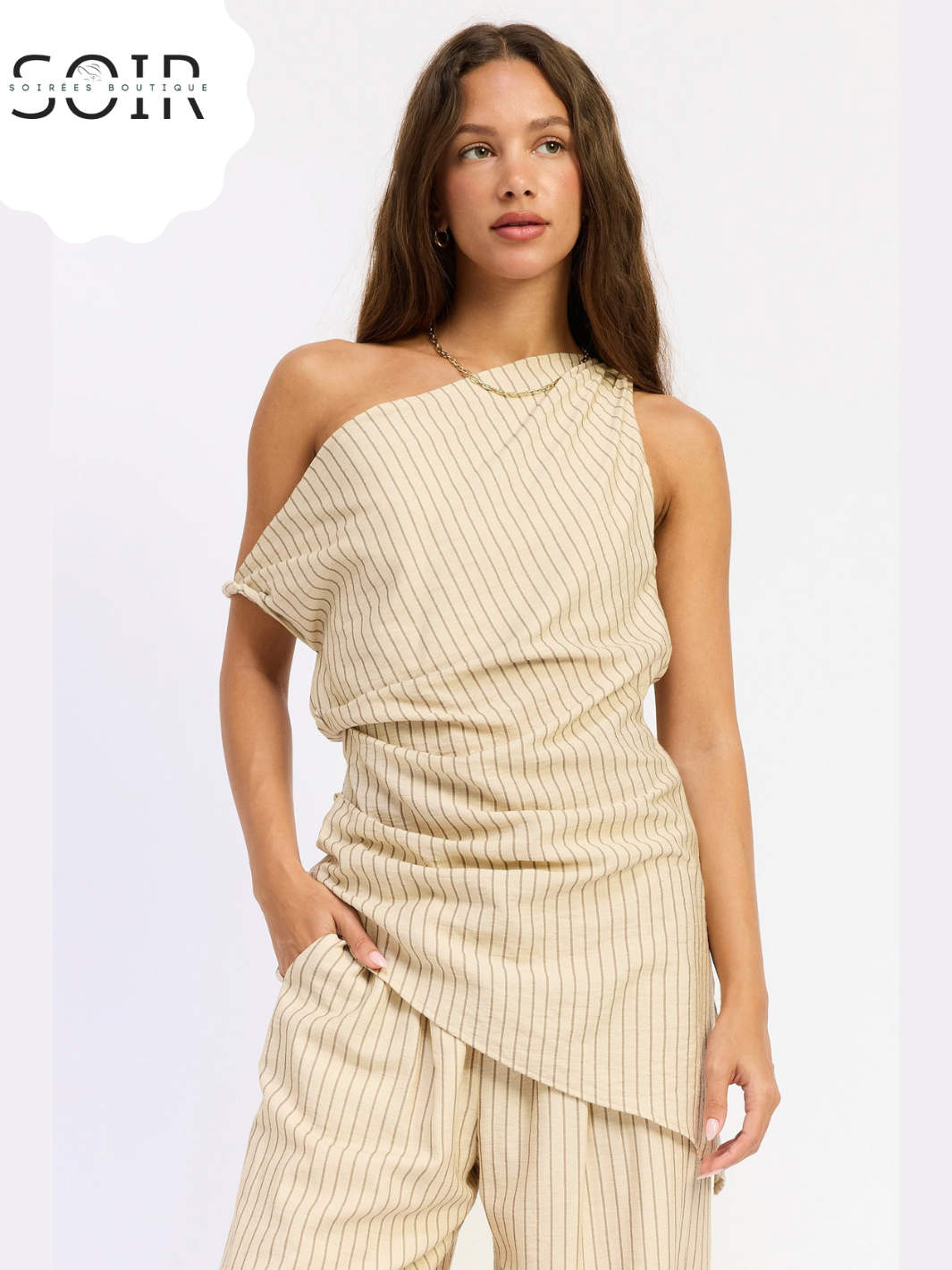 The One-Sided Story | Women’s Asymmetrical Tunic Top